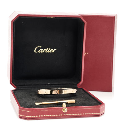 Cartier 18k Pink Gold Love Bracelet 16 8 of 8