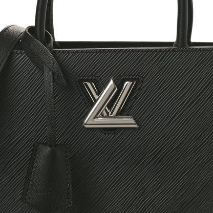 Louis Vuitton Epi Twist Tote Black 7 of 9