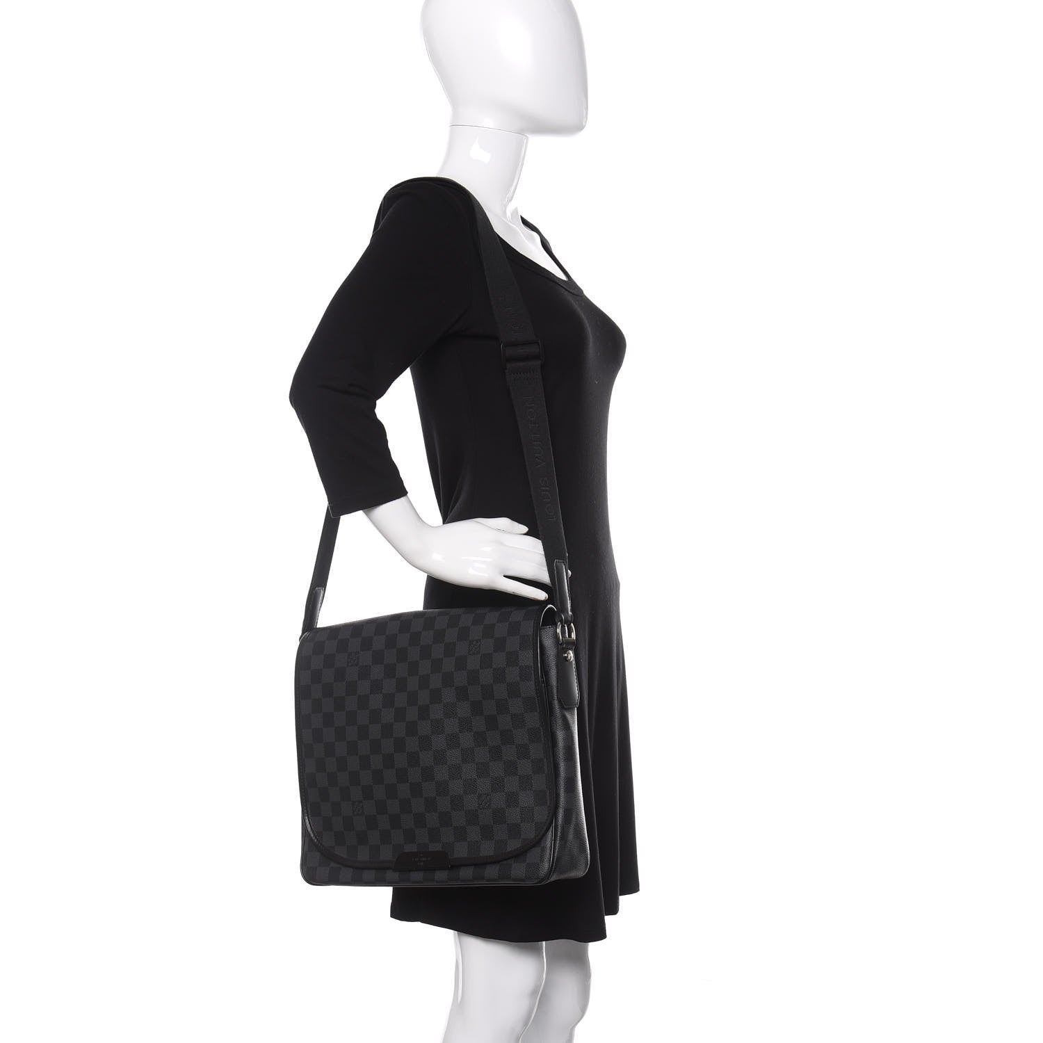 Louis Vuitton Damier Graphite Daniel MM 2 of 9