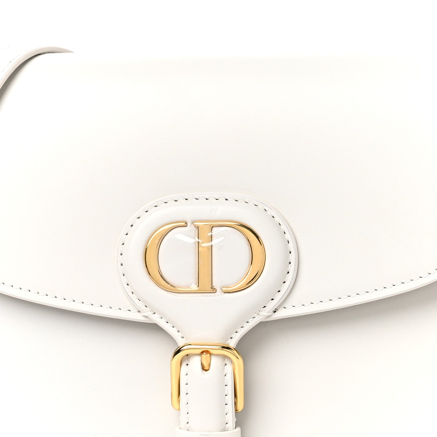 Christian Dior Box Calfskin Medium Bobby Frame Flap Latte 7 of 9