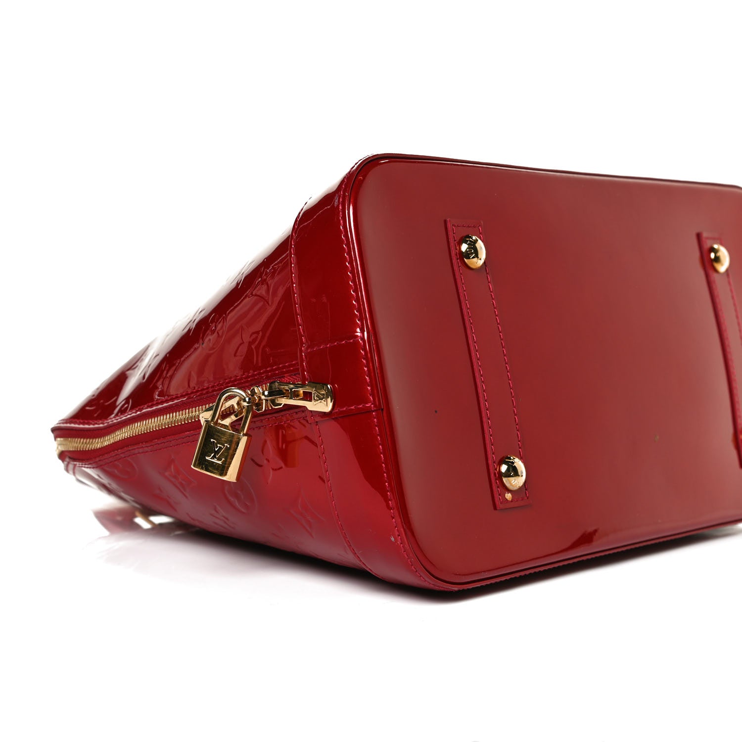 Louis Vuitton Vernis Alma GM Pomme D'Amour 9 of 14
