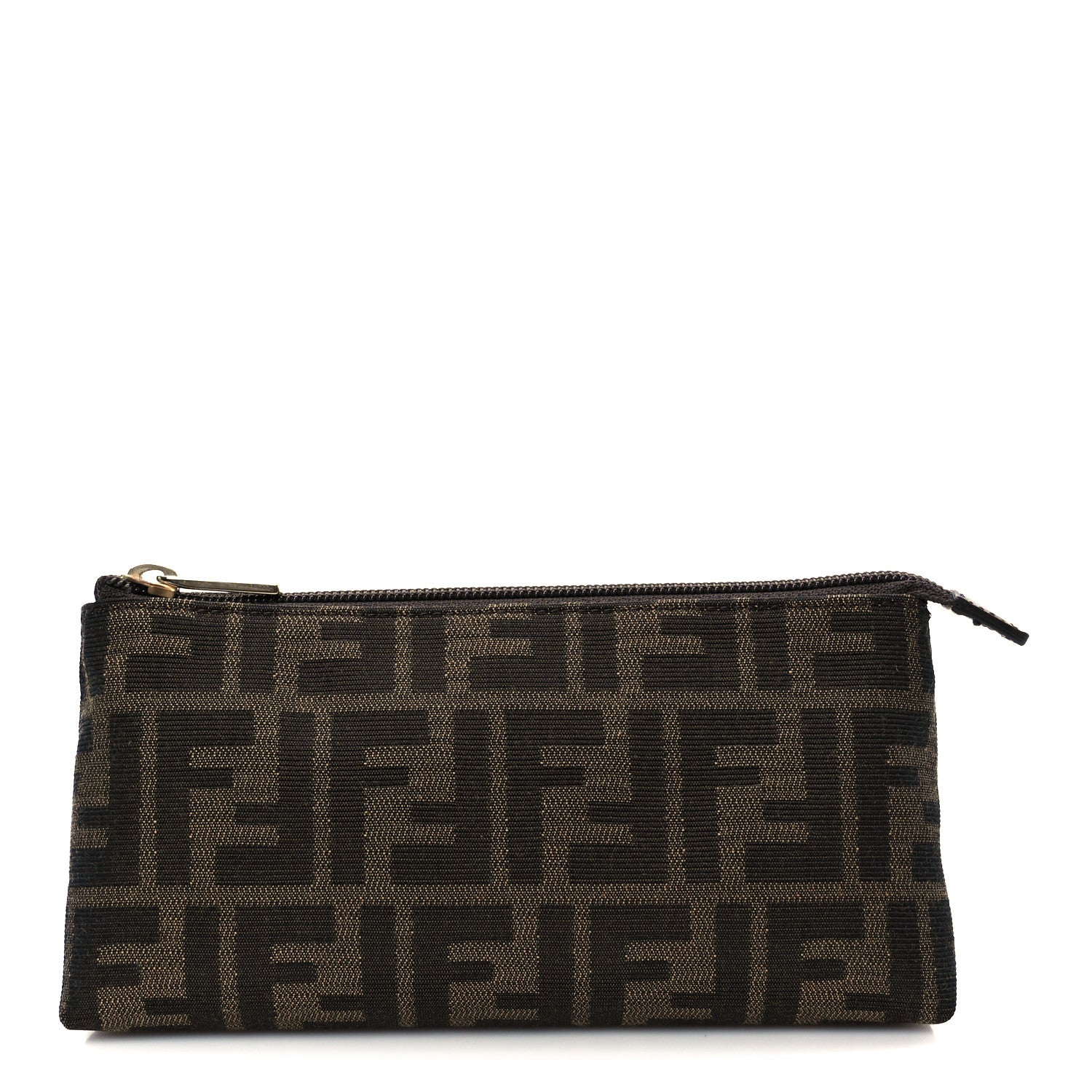 Fendi Zucca Cosmetic Case Tobacco 1 of 9