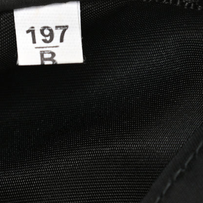 Prada Saffiano Tessuto Nylon Vela Bucket Wristlet Black 7 of 7