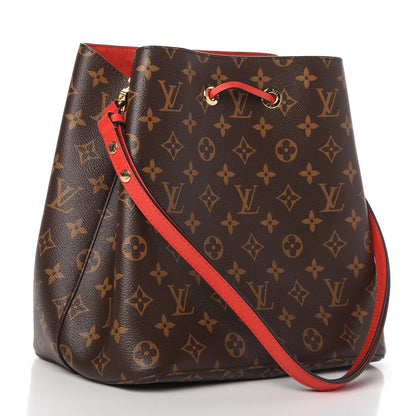 Louis Vuitton Monogram Neonoe MM Coquelicot 3 of 10