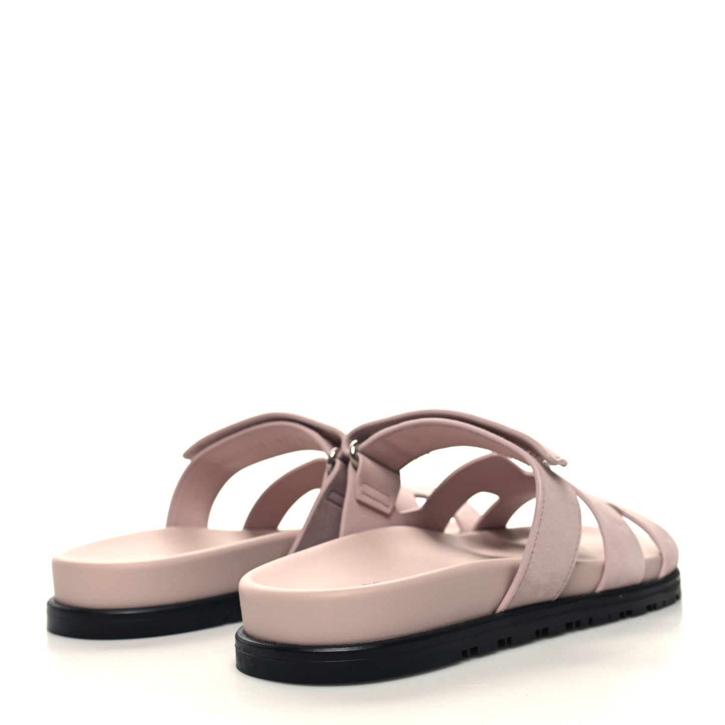 Suede Goatskin Womens Chypre Sandals 39 Rose Porcelaine