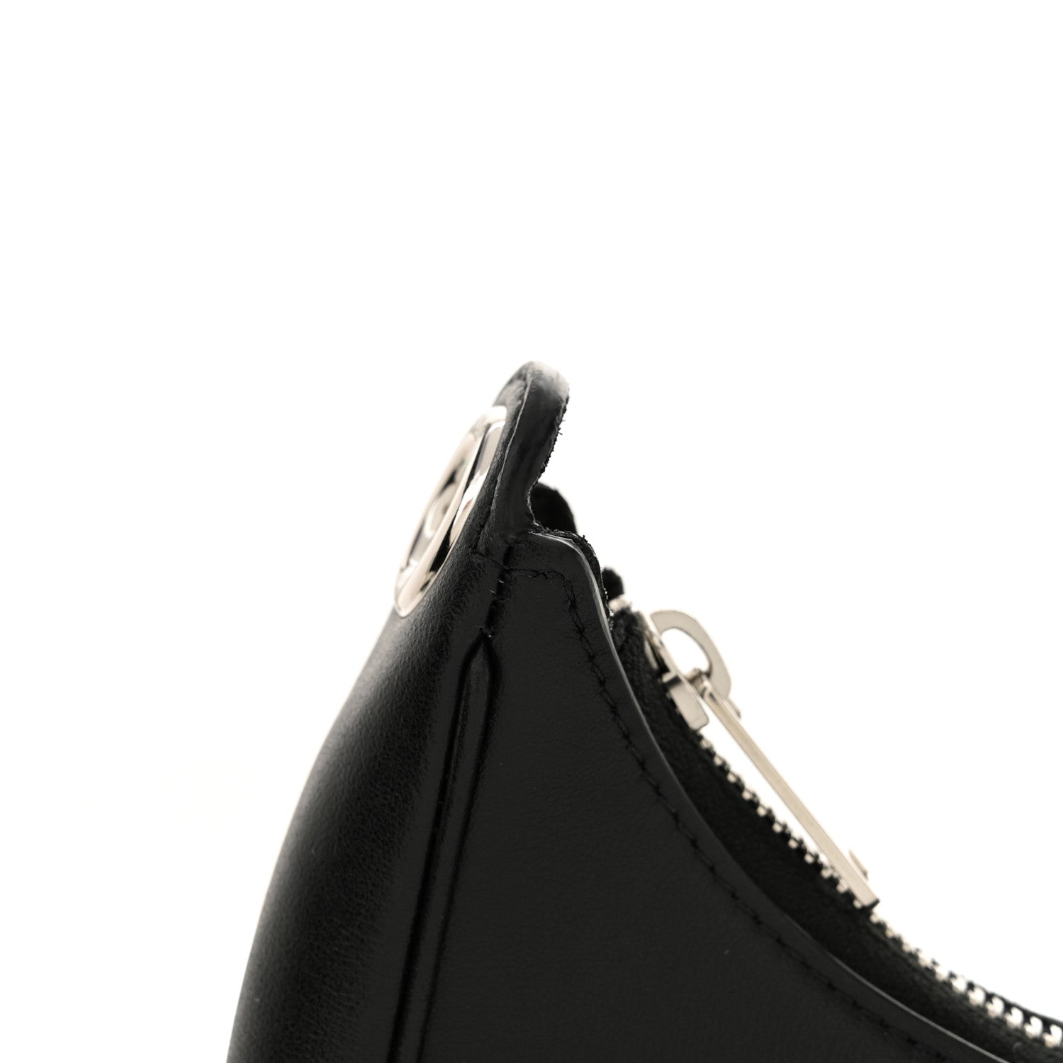Celine Smooth Calfskin Chain Strap Ava Shoulder Bag Black 11 of 11