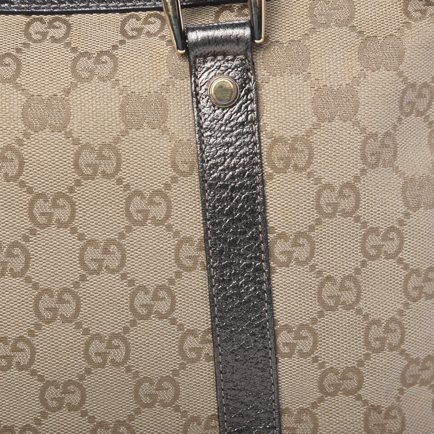 Monogram Medium Abbey Tote Metallic