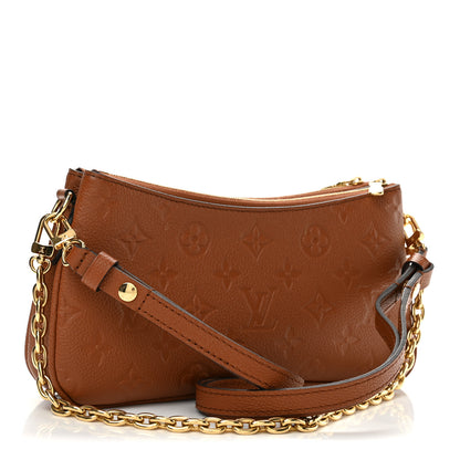 Louis Vuitton Empreinte Monogram Liv Pochette Cognac 3 of 11