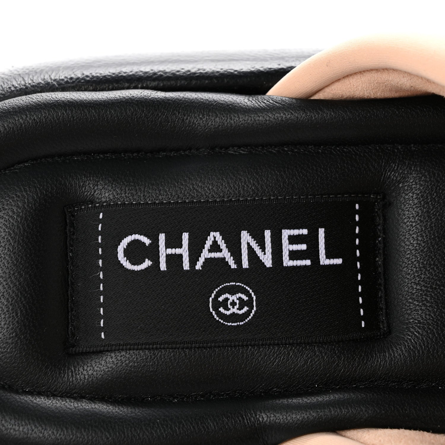 Chanel Fabric CC Mules Sandals 41 Light Beige 8 of 11