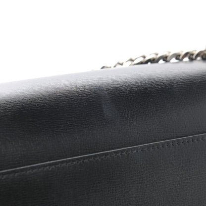 Saint Laurent Calfskin Large Monogram Sunset Black 11 of 13