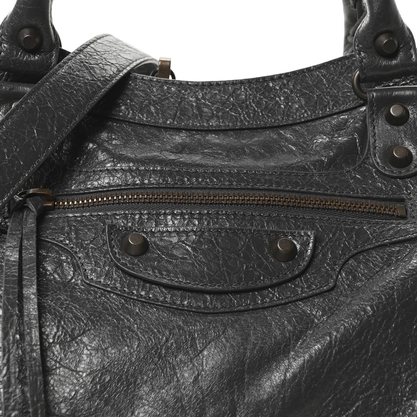Agneau Classic Hardware Velo Gris Fossile