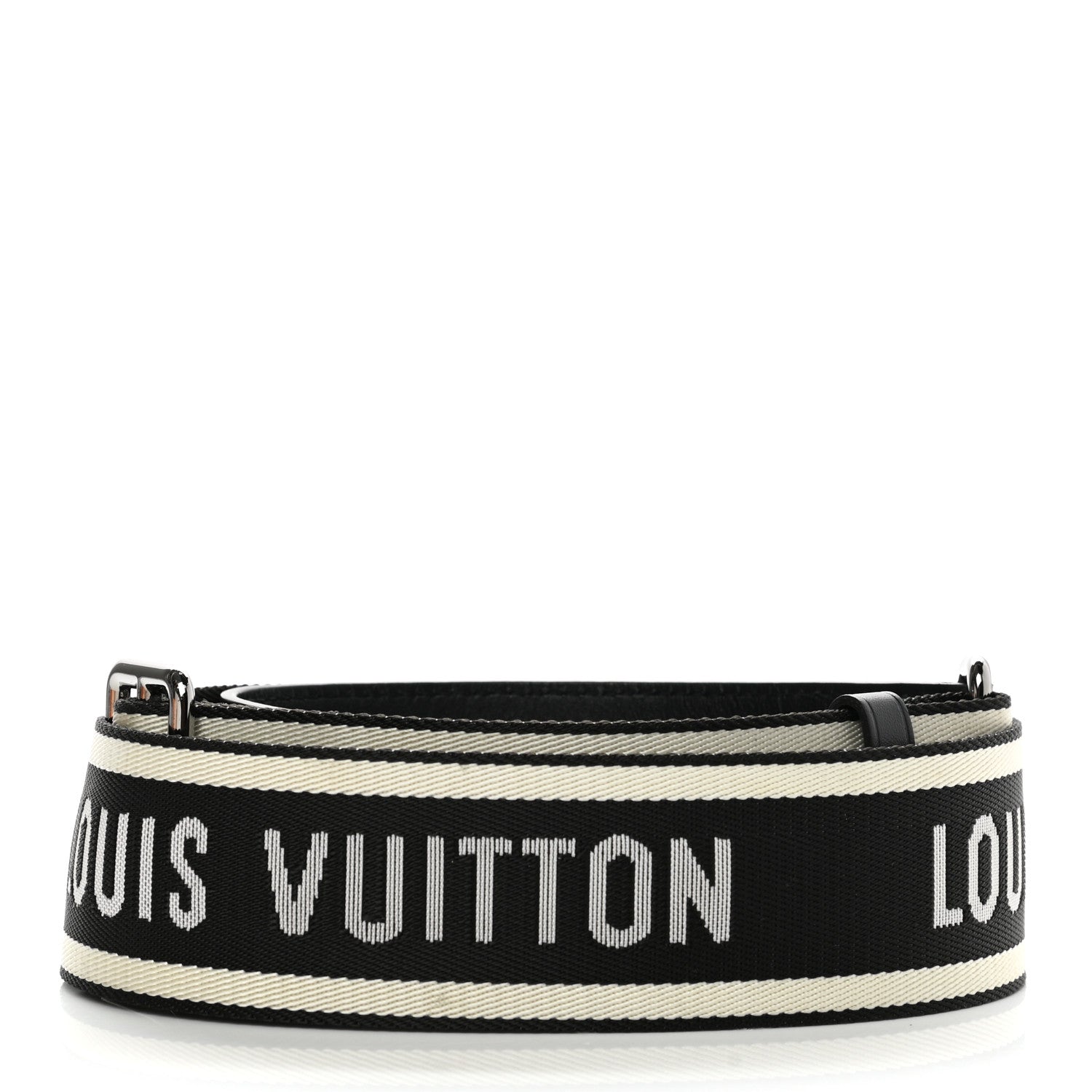 Louis Vuitton Monogram Multi Pochette Accessories Shoulder Strap Black Ivory 2 of 5