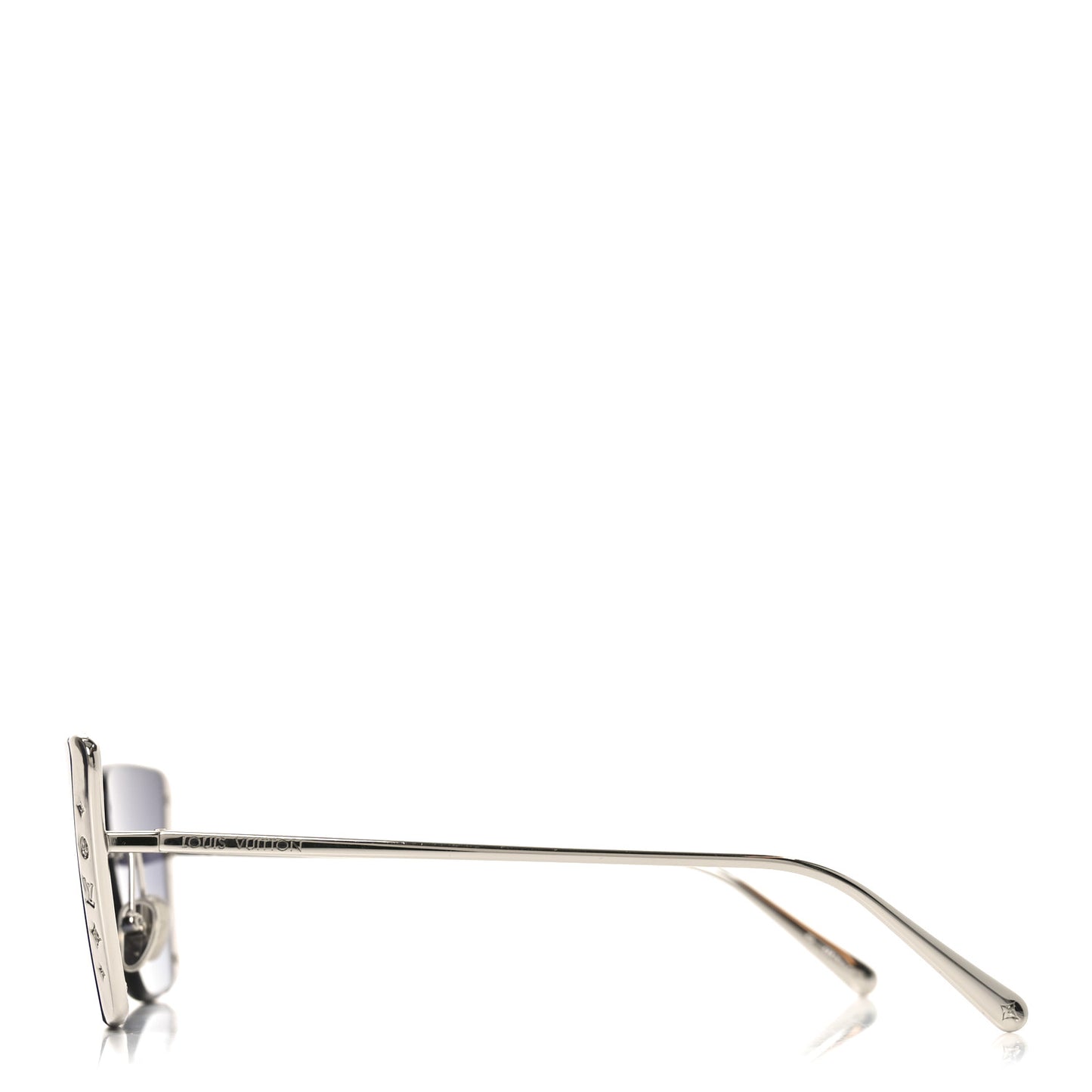 Metal LV Moon Cat Eye Sunglasses Z2173U Silver