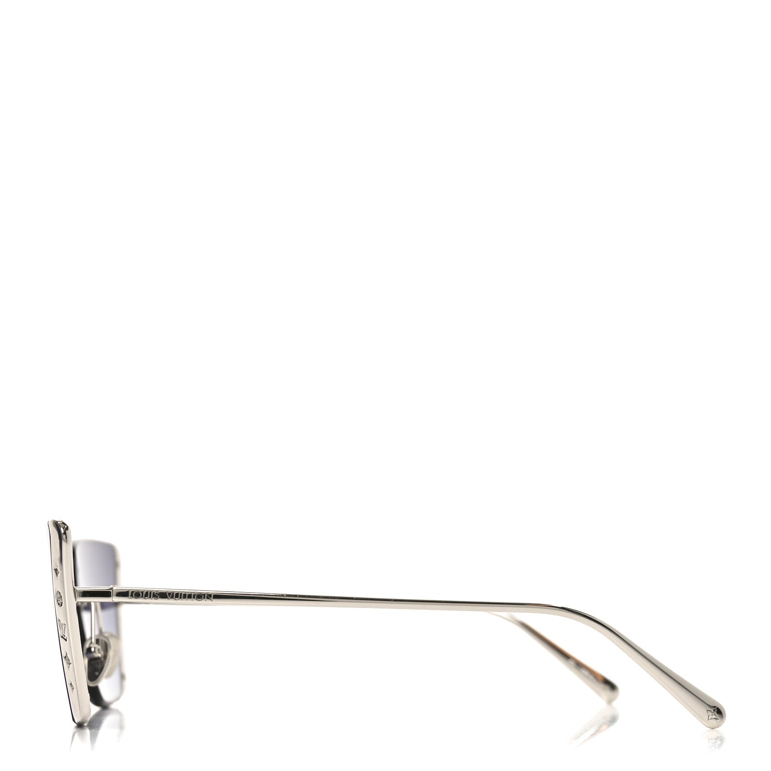 Louis Vuitton Metal LV Moon Cat Eye Sunglasses Z2173U Silver 3 of 7