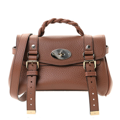 Mulberry Heavy Grain Mini Alexa Chestnut 1 of 17
