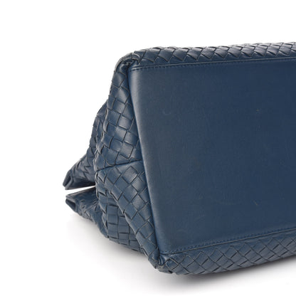 Bottega Veneta Nappa Intrecciato Large Top Handle Tote Denim 5 of 12