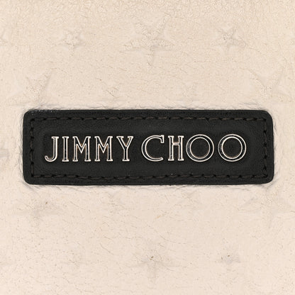 Jimmy Choo Grained Calfskin Embossed Star Small Sofia Tote Chalk 12 of 12
