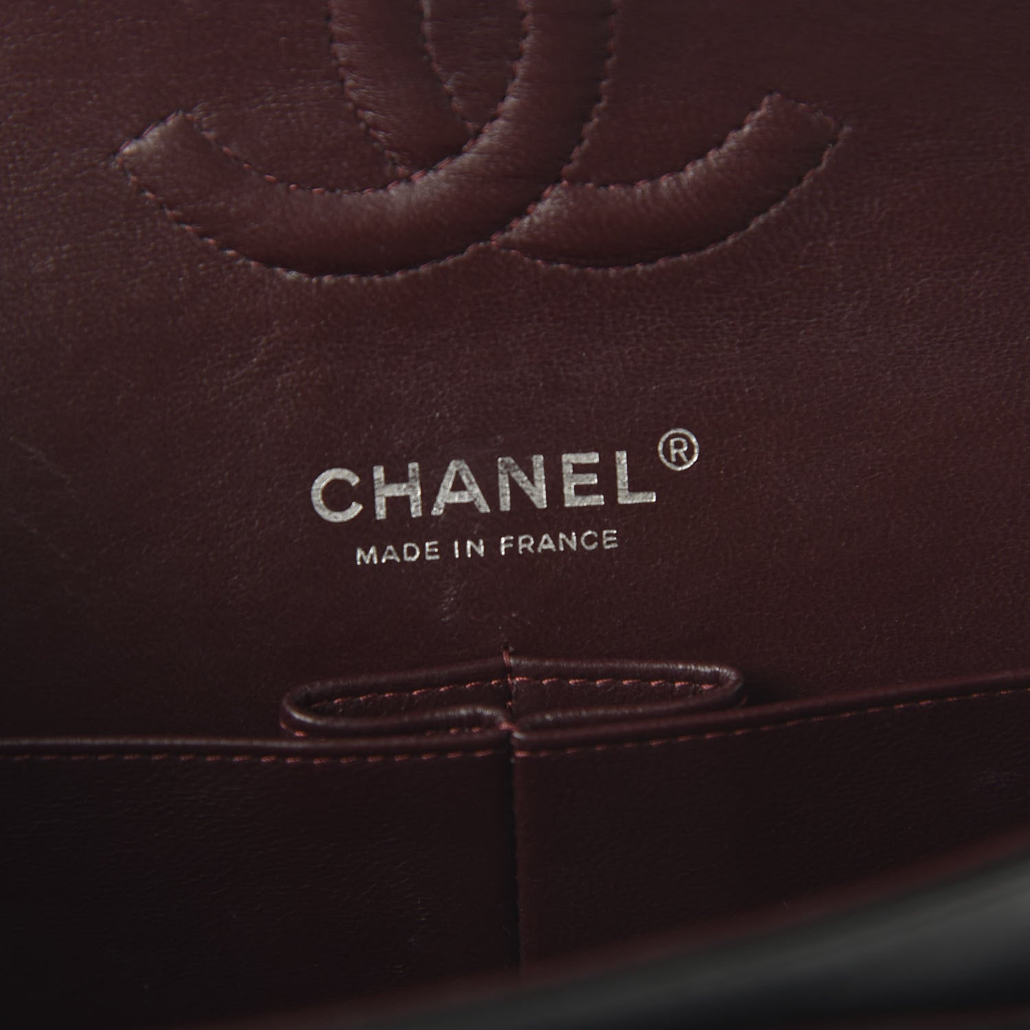 Chanel Lambskin Quilted Medium Double Flap Black 8 of 12