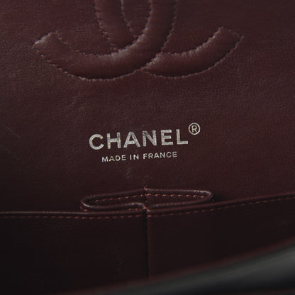 Chanel Lambskin Quilted Medium Double Flap Black 8 of 12