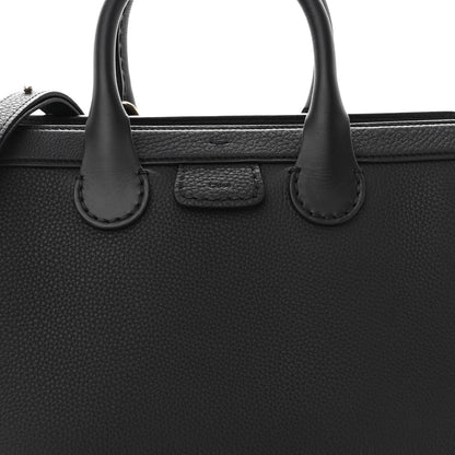 Chloe Grained Calfskin Small Edith Top Handle Bag Black 7 of 9