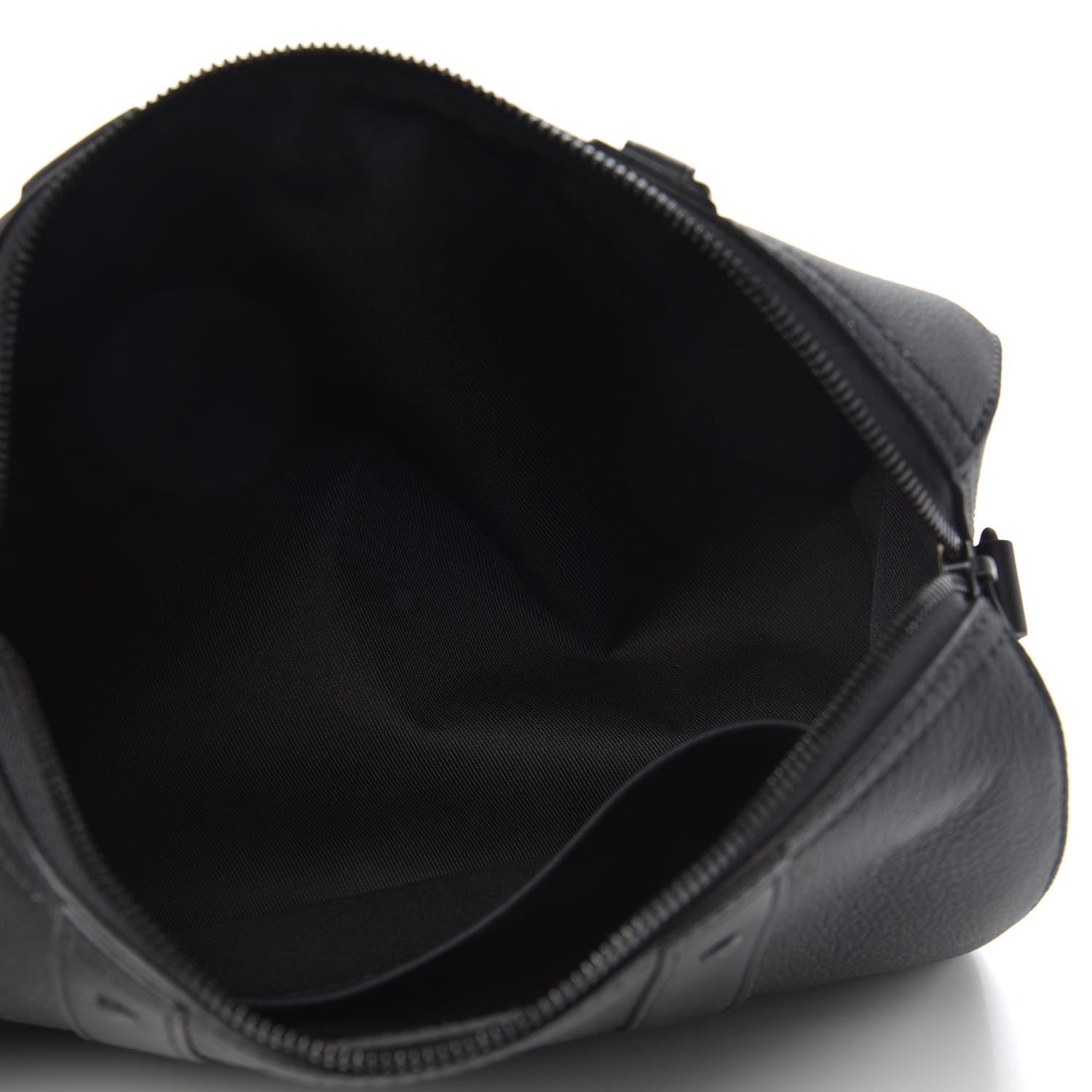 Louis Vuitton Calfskin Damier Distorted City Keepall Black 6 of 10