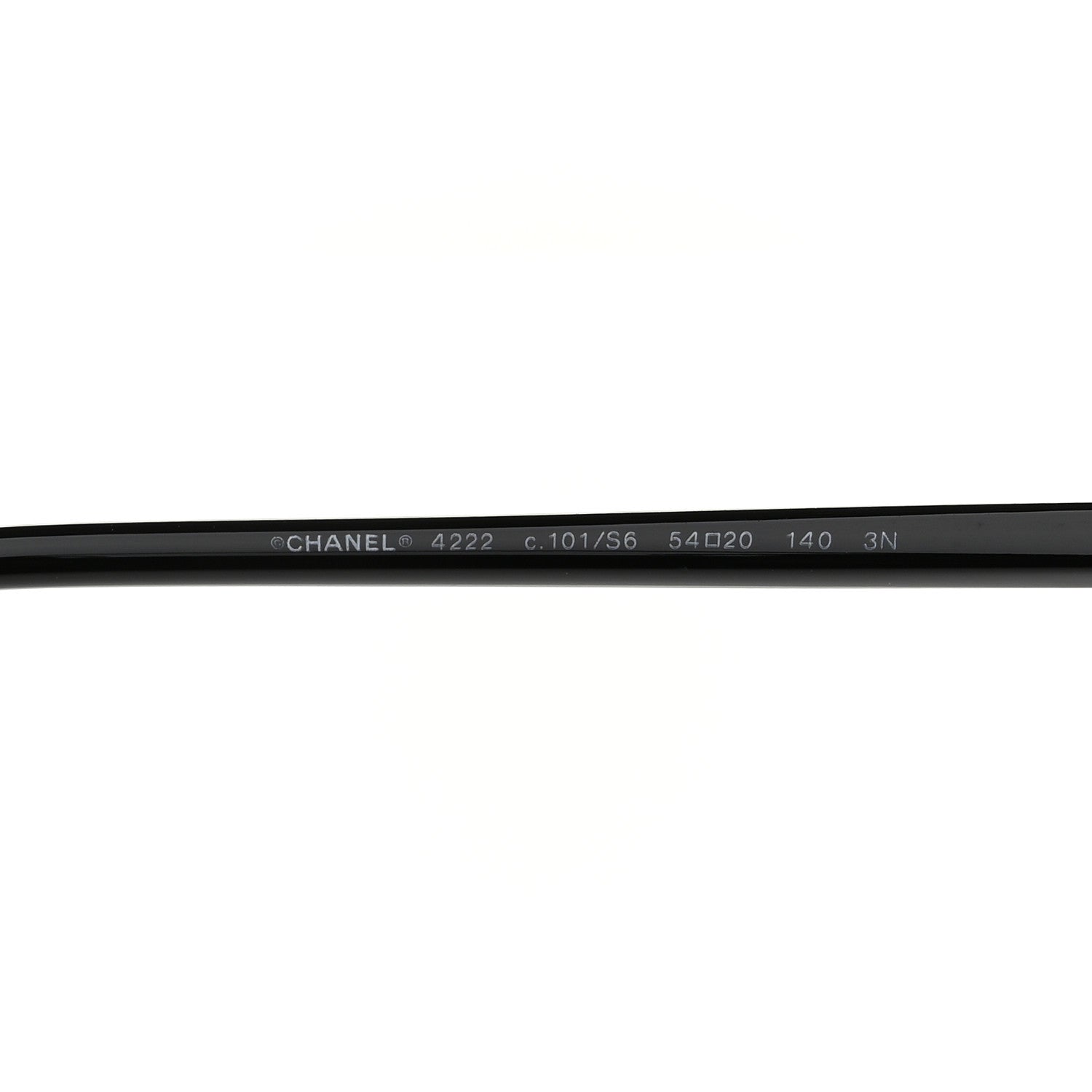 Chanel Cat Eye Sunglasses 4222 Black 5 of 8
