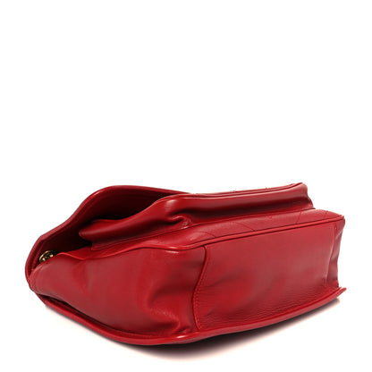 Saint Laurent Lambskin Matelasse Monogram Medium Niki Chain Satchel Rouge Eros 4 of 11