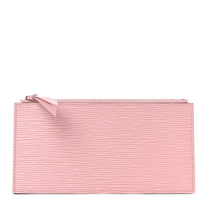 Louis Vuitton Epi Felicie Chain Wallet Zippered Insert Rose Ballerine 1 of 7