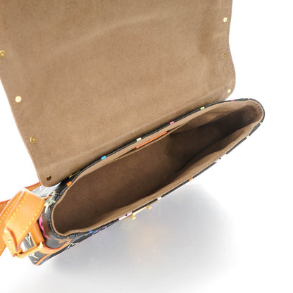 Louis Vuitton Monogram Multicolor Sologne Black 5 of 6