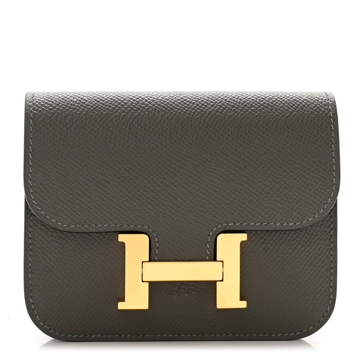 Epsom Constance Slim Wallet Gris Meyer