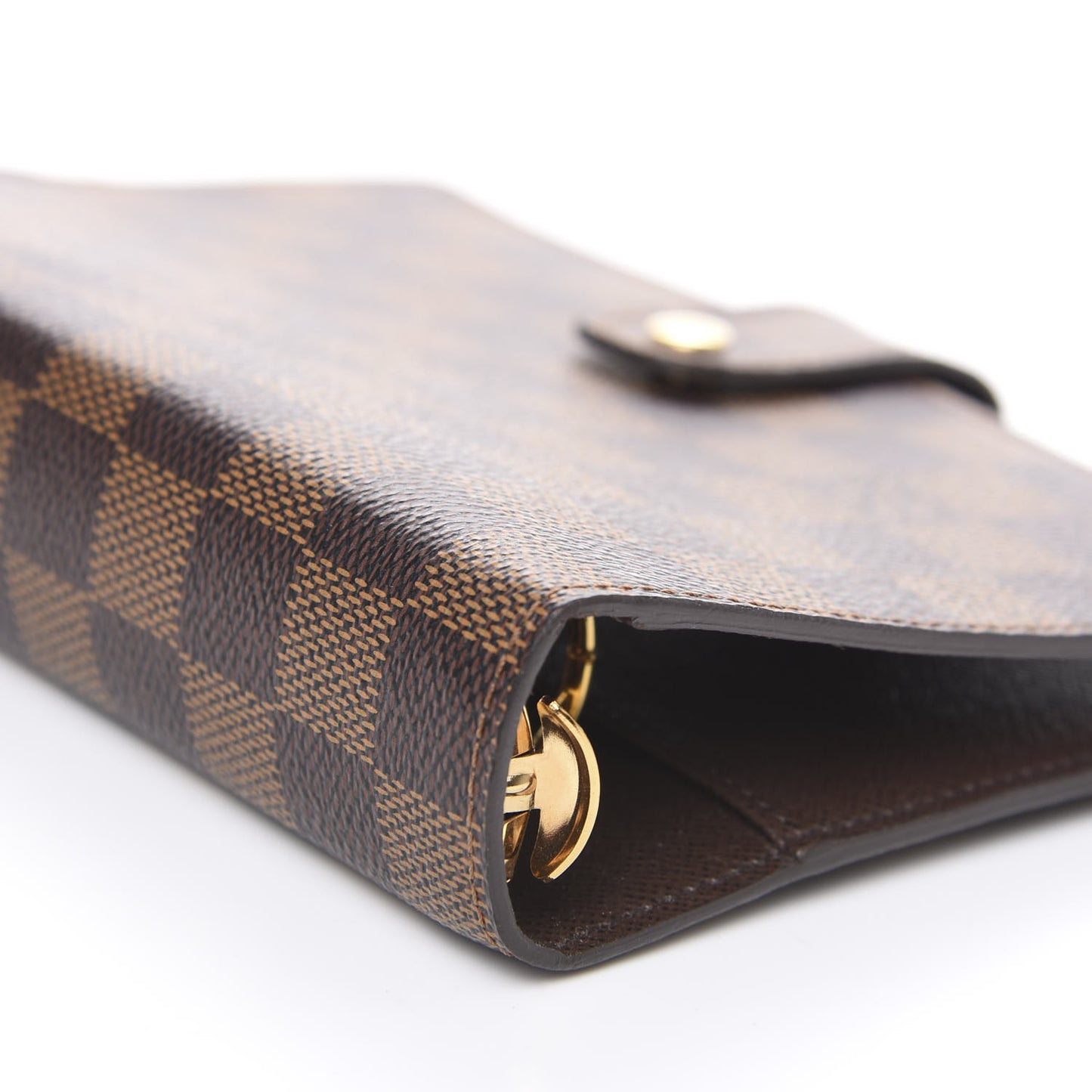 Damier Ebene Medium Ring Agenda Cover