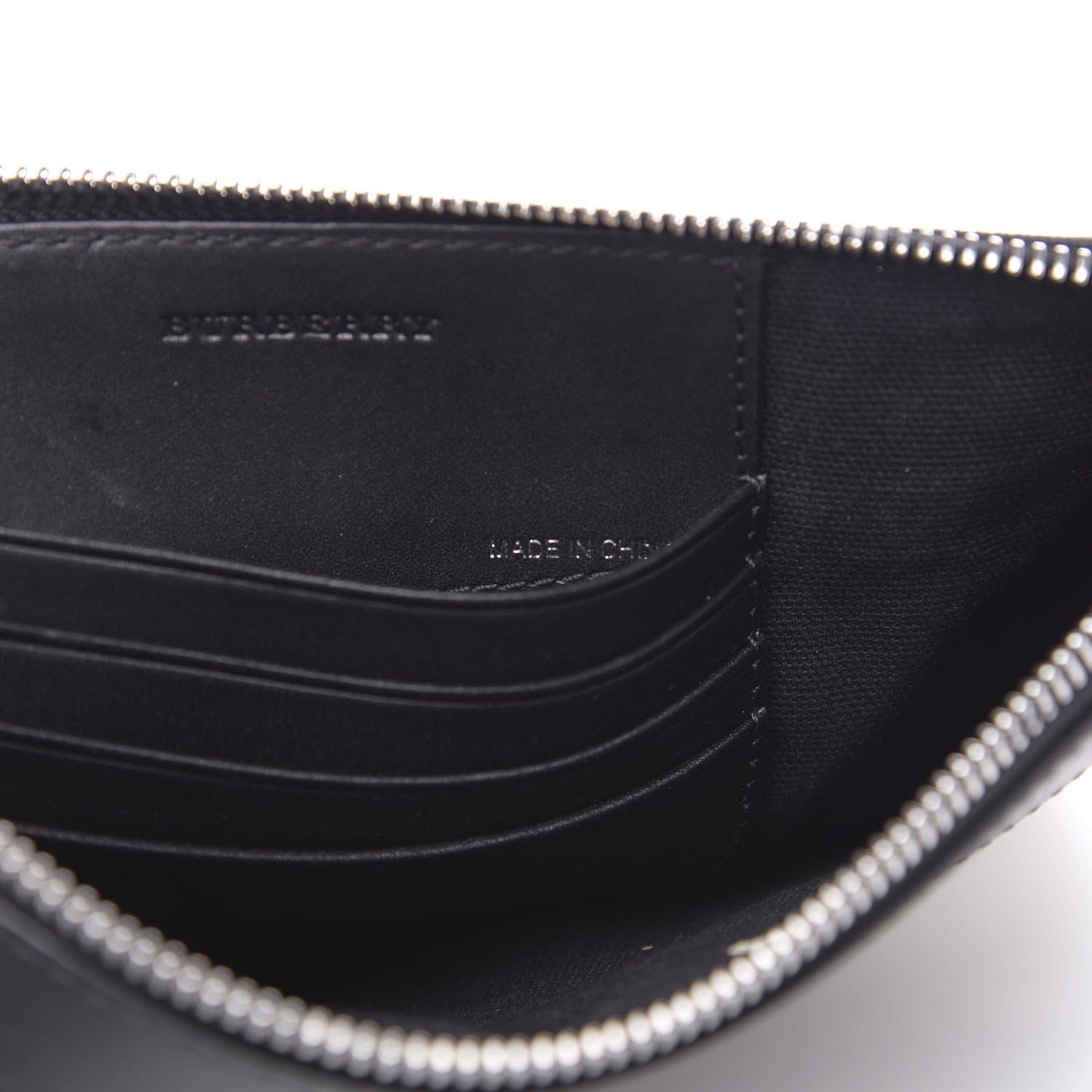 Burberry Mega Check Peyton Crossbody Clutch Bag Black 7 of 11