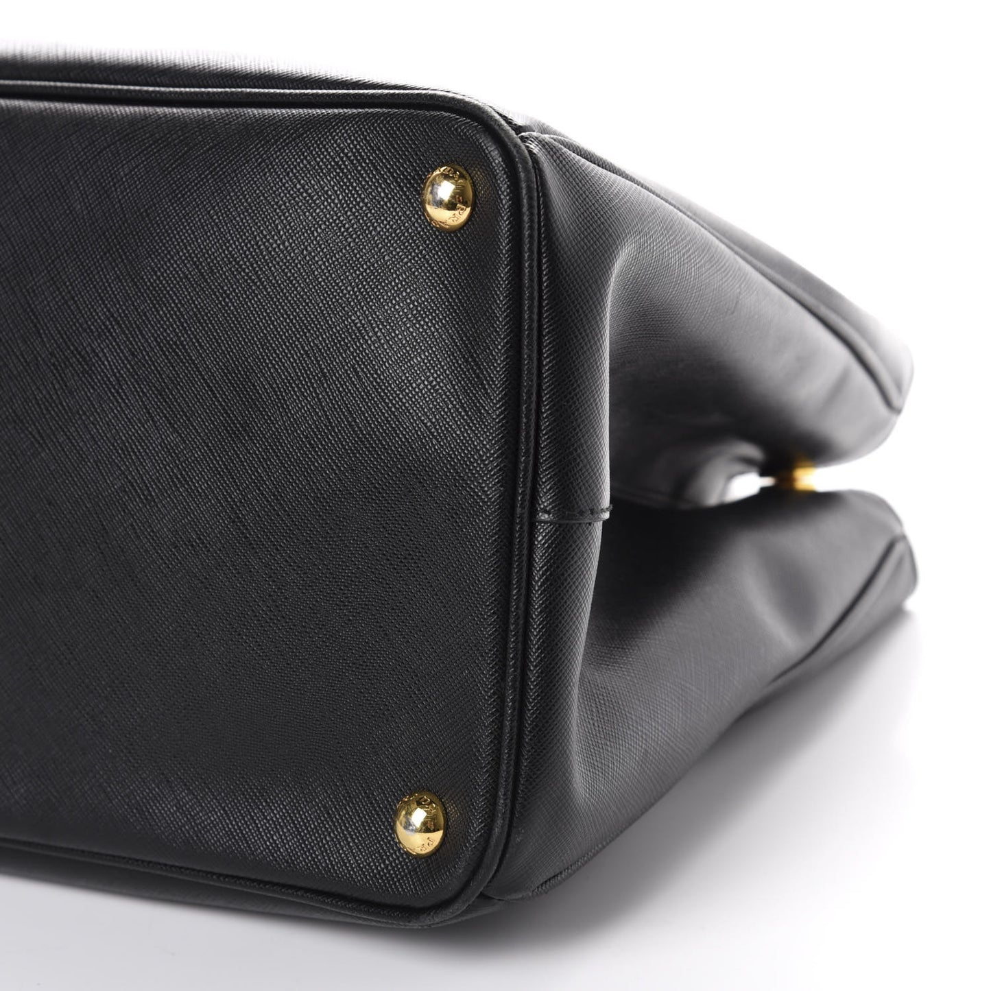 Saffiano Lux Large Tote Black
