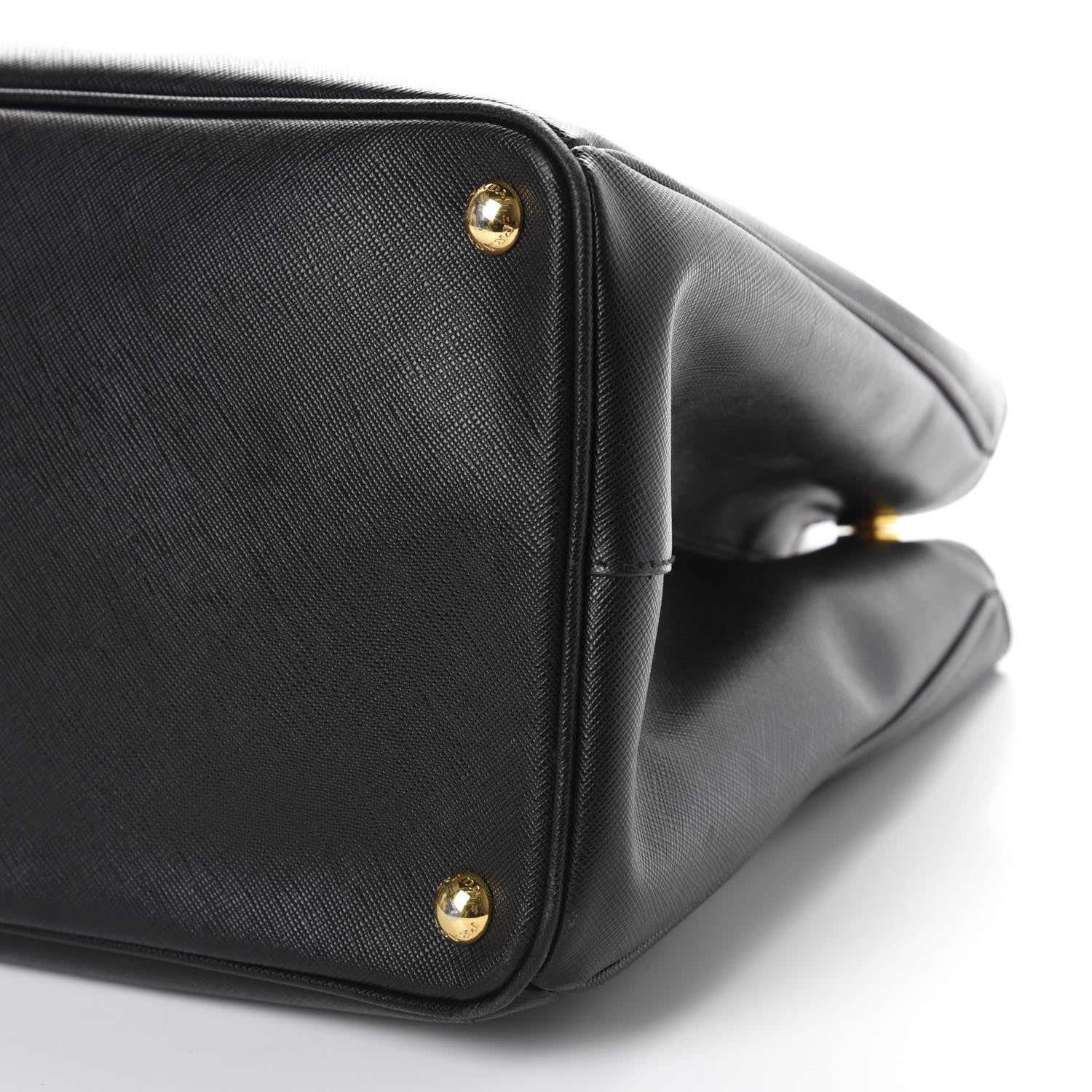 Prada Saffiano Lux Large Tote Black 7 of 10