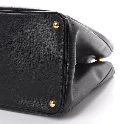 Prada Saffiano Lux Large Tote Black 7 of 10