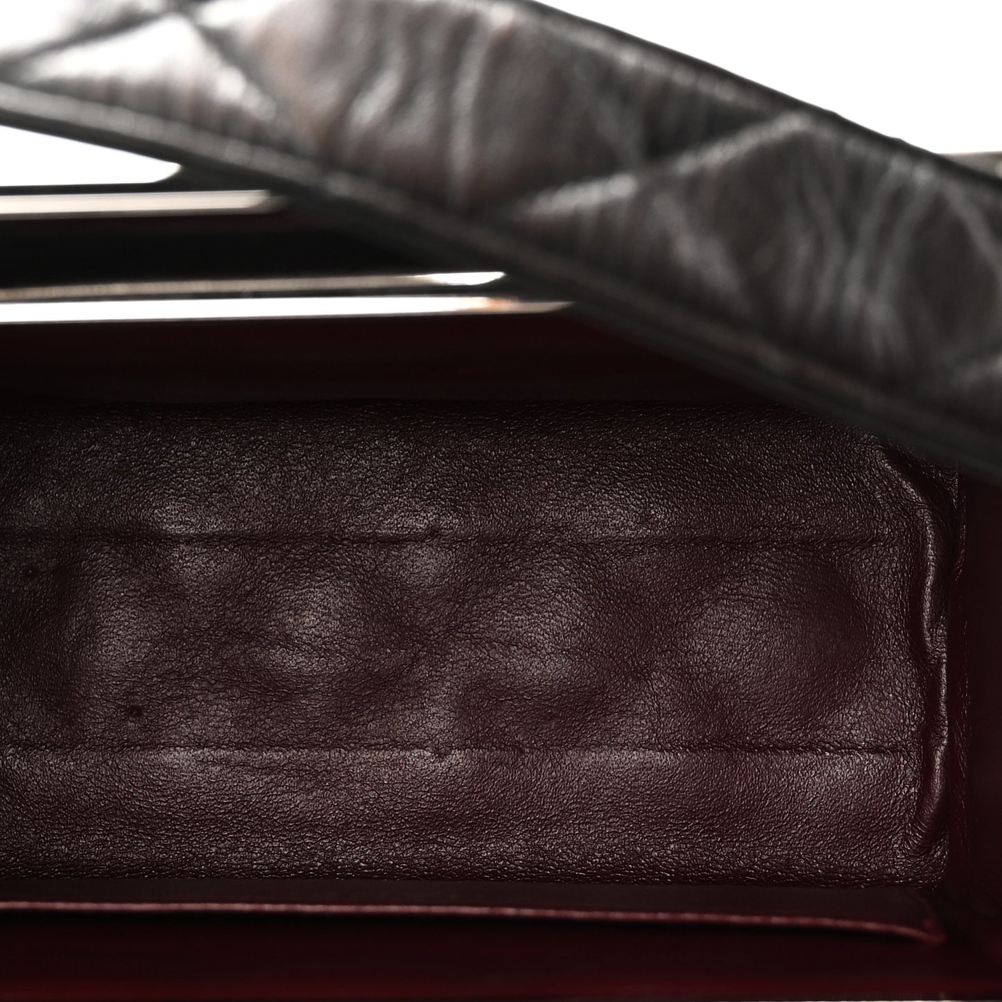 Lambskin Quilted Box Bag Black