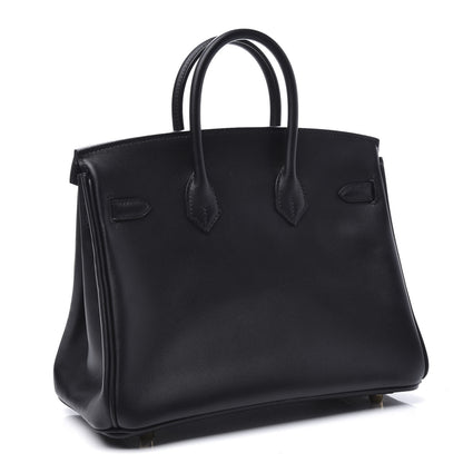 Hermes Veau Jonathan Birkin 25 Black 3 of 19