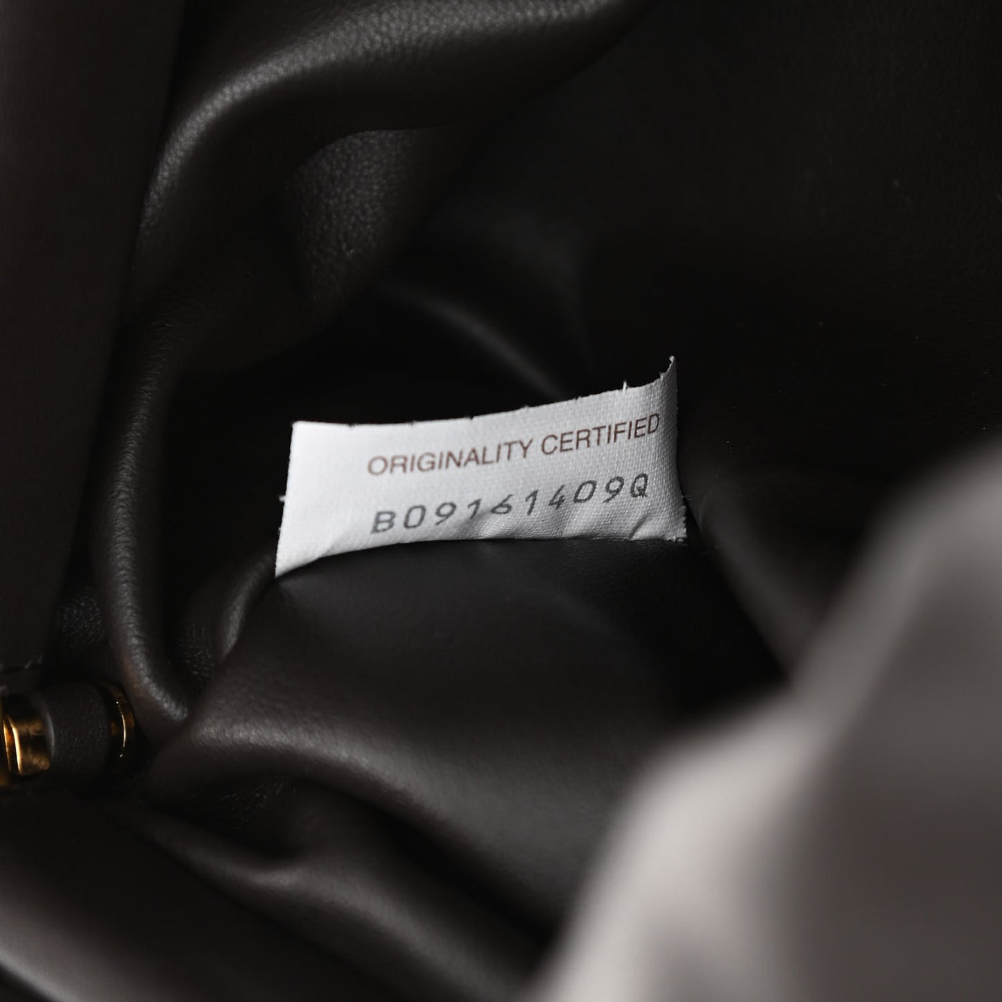 Calfskin The Pouch Chain Fondant