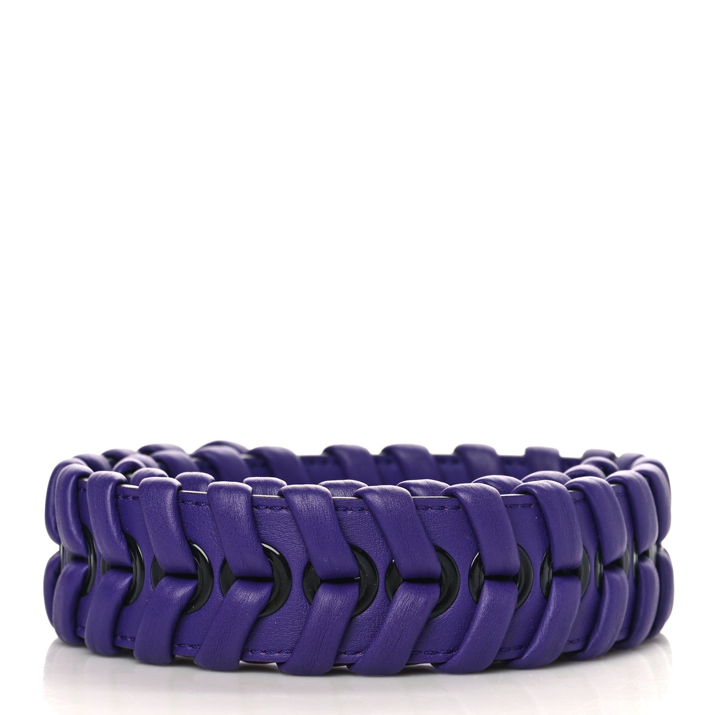 Vitello Baltico Shiny Nappa Lace Up Strap You Purple Rain