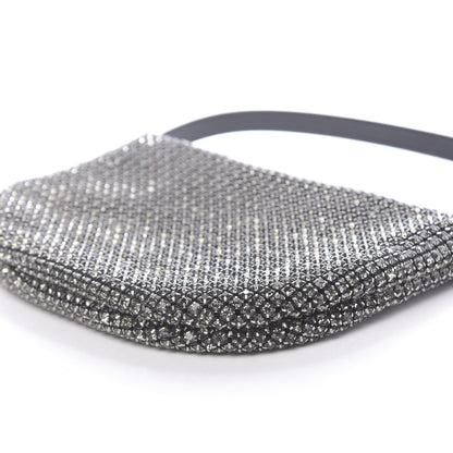 Alexander Wang Mesh Crystal Wanglock Fortune Cookie Bag Black 8 of 10