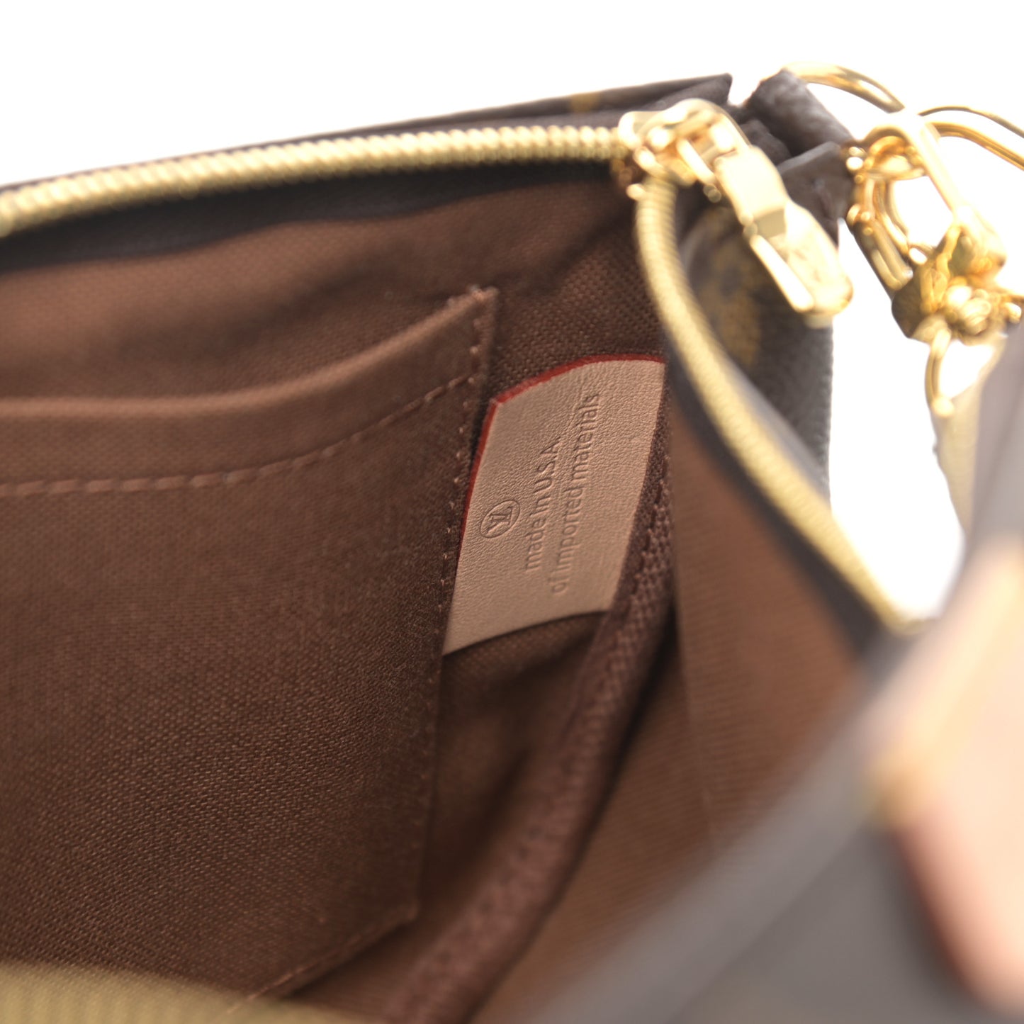 Monogram Multi Pochette Accessories Kaki