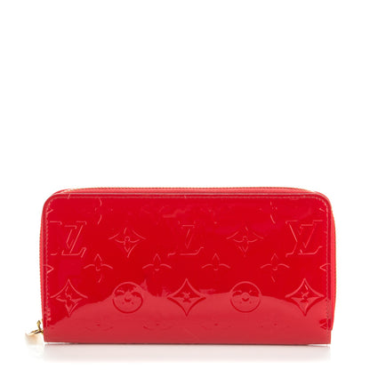 Louis Vuitton Vernis Zippy Wallet Cherry 1 of 7