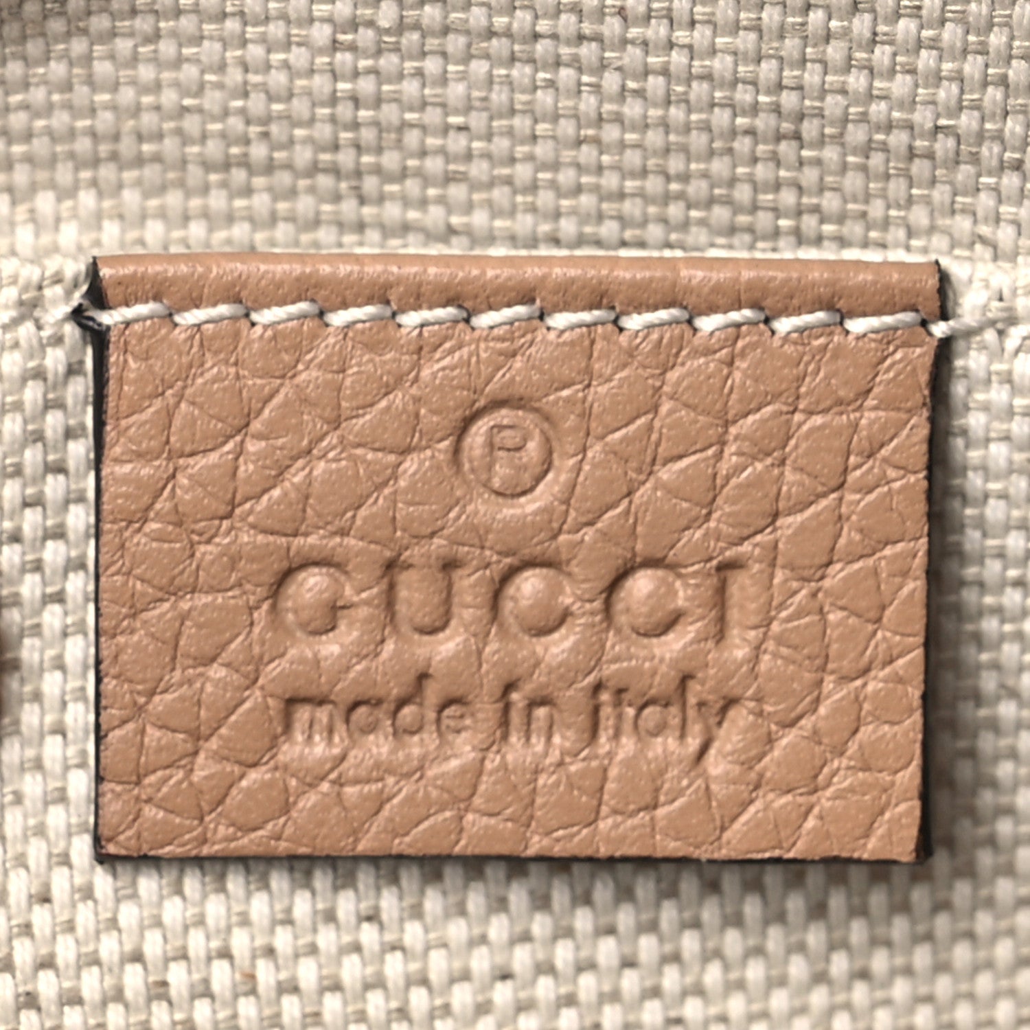 Gucci Pebbled Calfskin Small Soho Disco Bag Camelia 6 of 9
