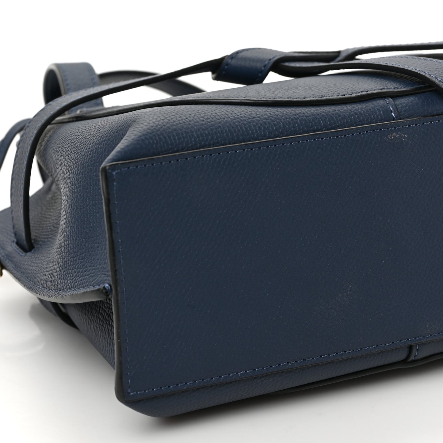 Calfskin Mini Gate Tote Navy