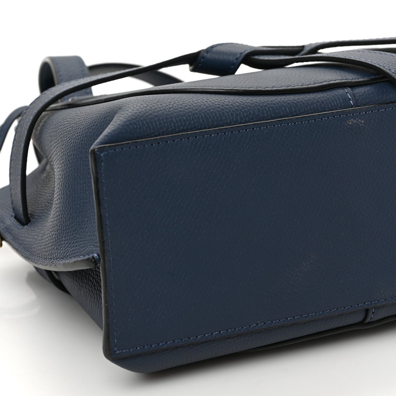 Loewe Calfskin Mini Gate Tote Navy 7 of 8