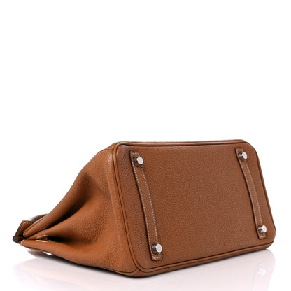 Hermes Togo Birkin 30 Gold 4 of 19