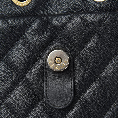 Chanel Caviar Quilted Filigree Backpack Black 7 of 11
