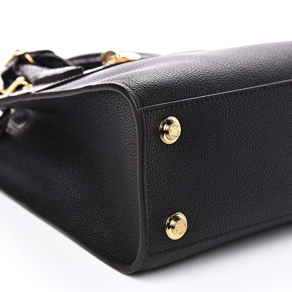 Louis Vuitton Calfskin Ayers City Steamer Mini Black 7 of 9
