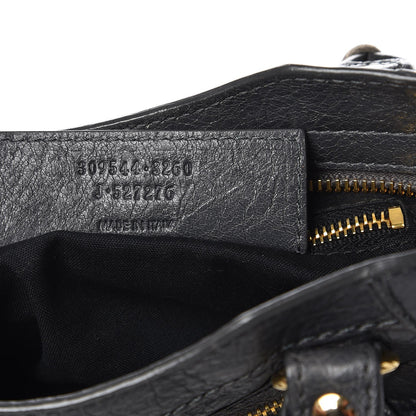 Balenciaga Agneau Giant 12 Gold Hardware Mini City Gris Tarmac 7 of 9