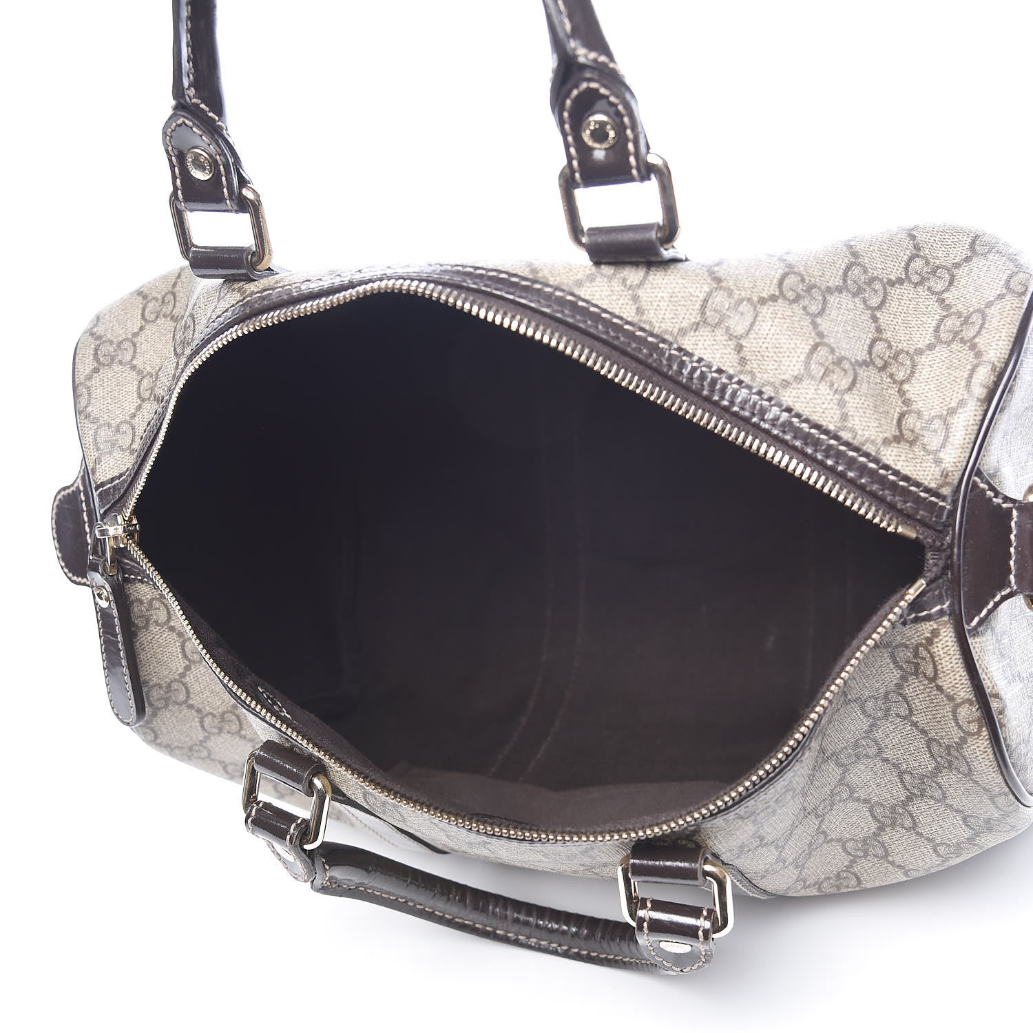 Gucci GG Plus Monogram Medium Joy Boston Dark Brown 5 of 10